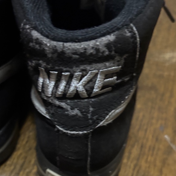 Nike Black and Silver High-Tops - Picture 10 of 11